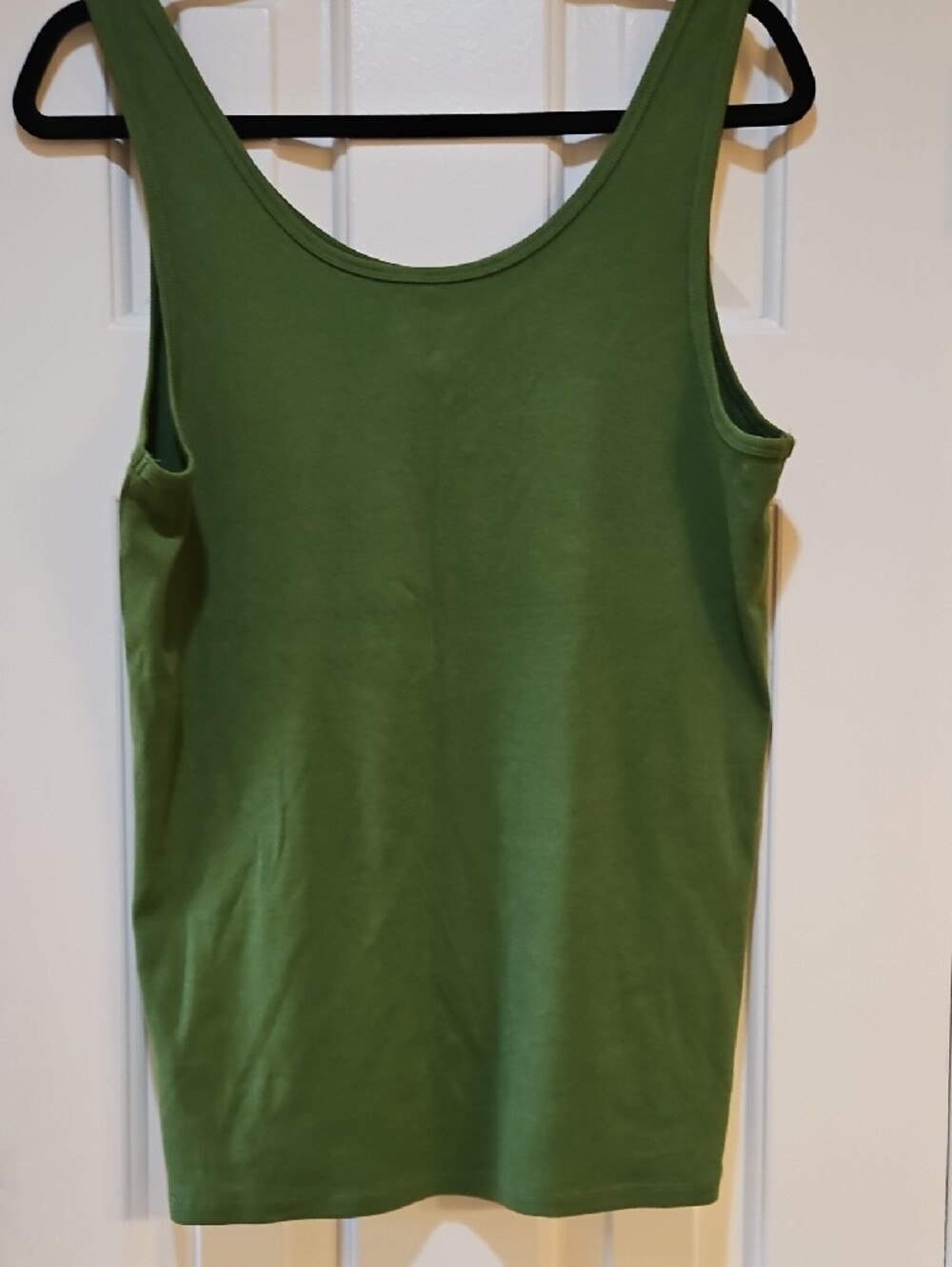Time and Tru Olive Scoop Neck Tank - Picture 8 of 8